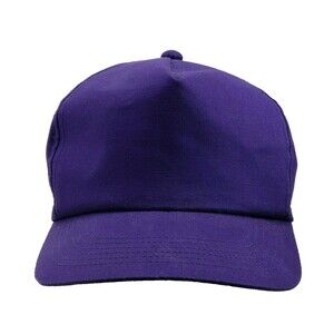 YA Youngan Purple Blank Snapback Cap Vintage